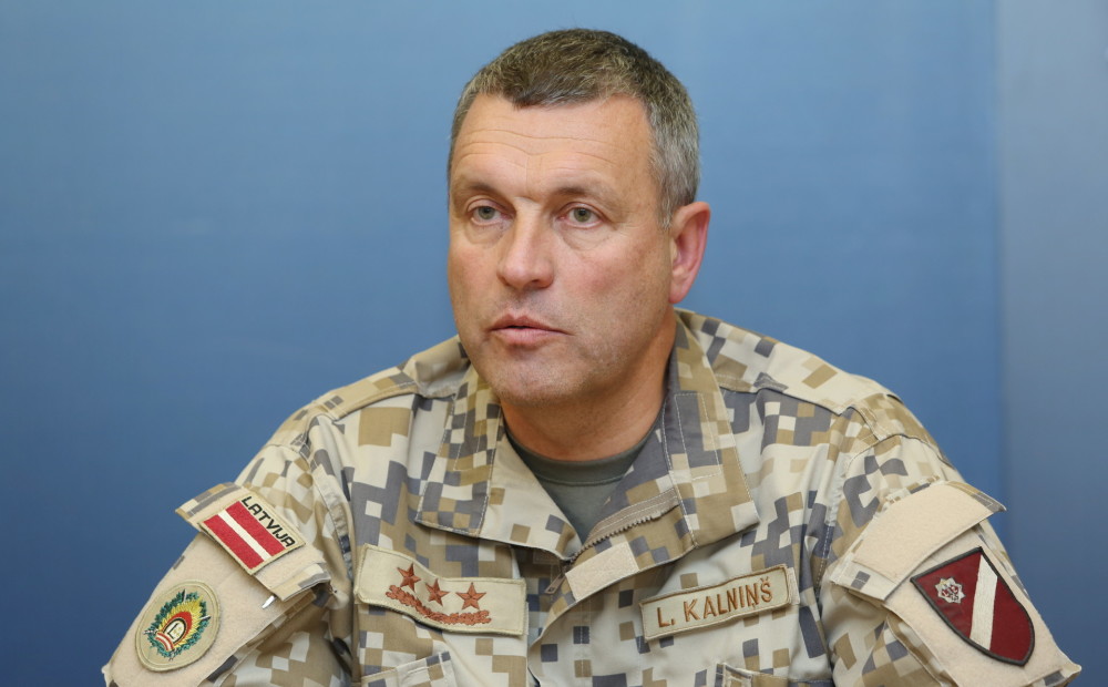 Armijas komandieris: pasaulē saspīlējums aug, bet Latvija var justies droši