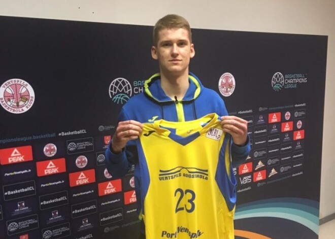 Smagā gāzes sprādzienā cietušais Eiropas vicečempions Dāvids Vīksne basketbolista karjeru turpinās BK "Ventspils"