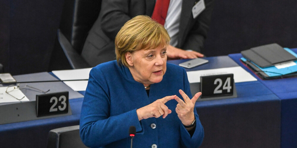 Merkelei vīzija par "īstas Eiropas armijas" izveidi