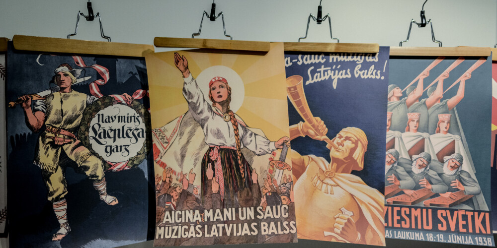 Zīmols "Kaltene" prezentē vēsturisko plakātu reprodukciju sēriju