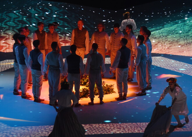 Lielizrādes "Abas Malas" ģenerālmēģinājums Arēnā Rīga.