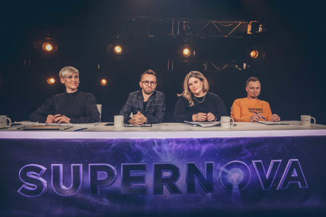 "Supernovas" žūrija.
