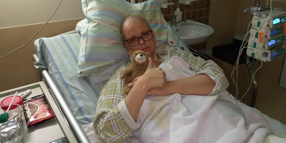 Fantastiski labas ziņas no klīnikas Lietuvā, kur ar leikēmiju cīnās žurnāliste Arta Lāce