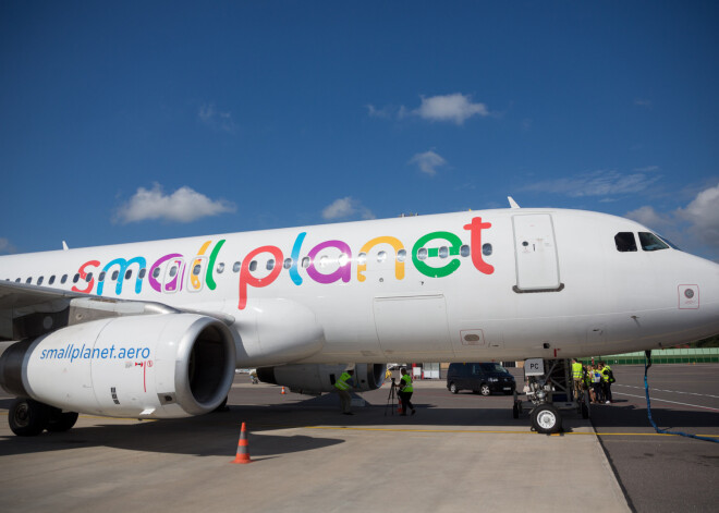 Apturēta licence Lietuvas čārteru lidkompānijai "Small Planet Airlines"