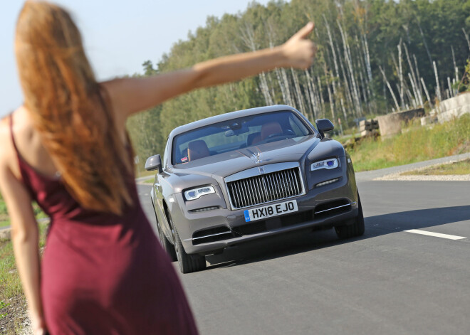 Piedāvājums, no kāda neatsakās: testējam "Rolls-Royce Wraith Luminary"