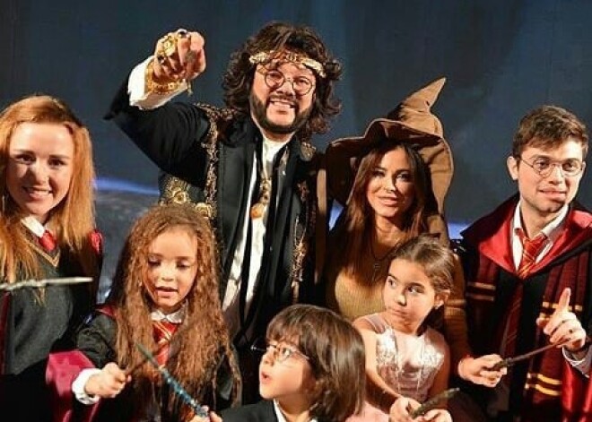 Filips Kirkorovs meitai sarīko vērienīgu dzimšanas dienas ballīti Harija Potera noskaņās