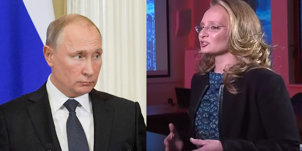 Видео: Младшую дочь Владимира Путина показали по телевидению