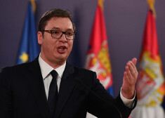 Serbijas prezidents Aleksandrs Vučičs.