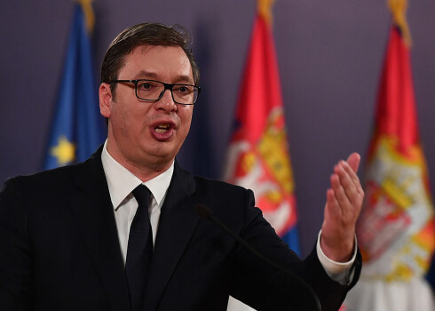 Serbijas prezidents Aleksandrs Vučičs.