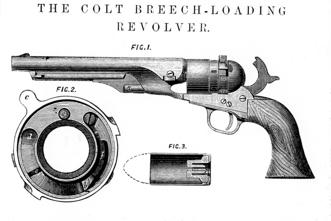 "Colt" ierocis 1869. gadā.