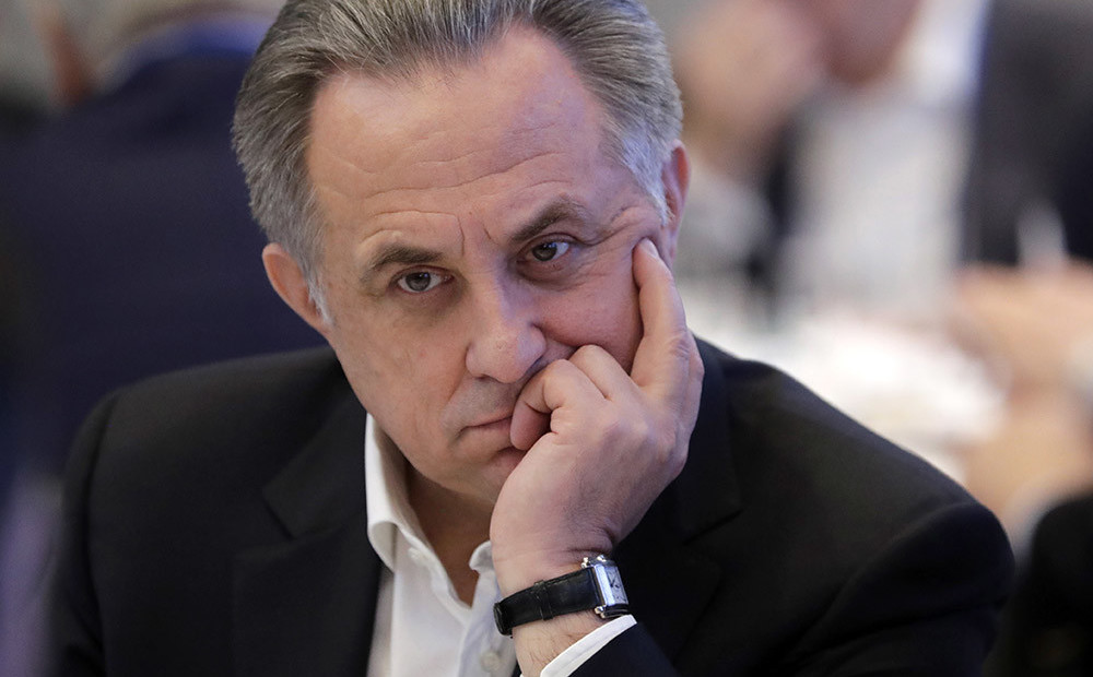 Mutko atkāpjas no Krievijas Futbola federācijas prezidenta amata
