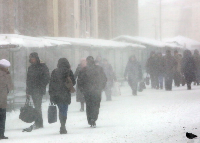 Nedēļas nogalē būtiski pazemināsies gaisa temperatūra