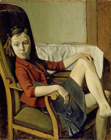 Balthus, Terēze, 1939. The Metropolitan Museum of Art, New York. Bequeathed by Mr. and Mrs. Allan D. Emil, in honor of William S. Lieberman, 1987