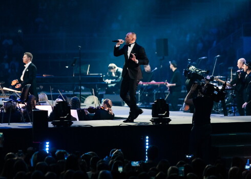 FOTO: MESA grandiozā koncertā sajūsmina "Arēnu Rīga"