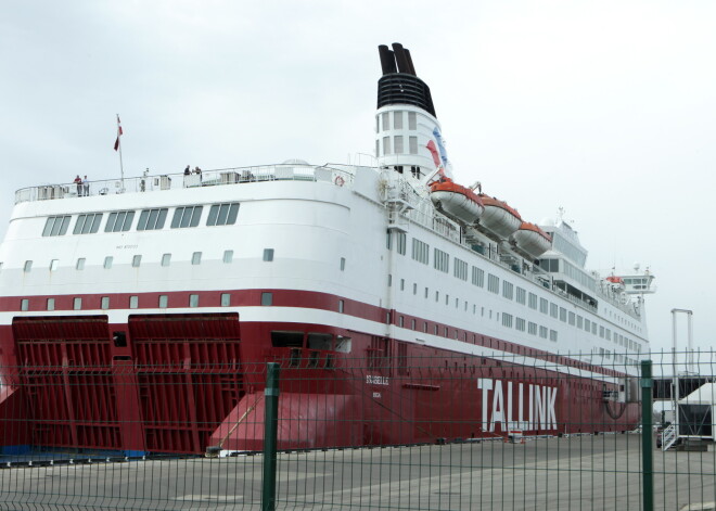 "Tallink" prāmis no Rīgas ostas ceturtdien izbraucis četras stundas vēlāk; uzņēmums skaidro notikušo