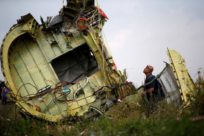 "Malaysia Airlines" katastrofas izmeklētāji Austrumukrainā. 