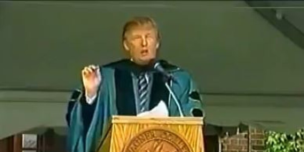 Asprāši atraduši video, kurā Donalds Tramps dod padomu, kā tikt pāri viņa iecerētajam mūrim