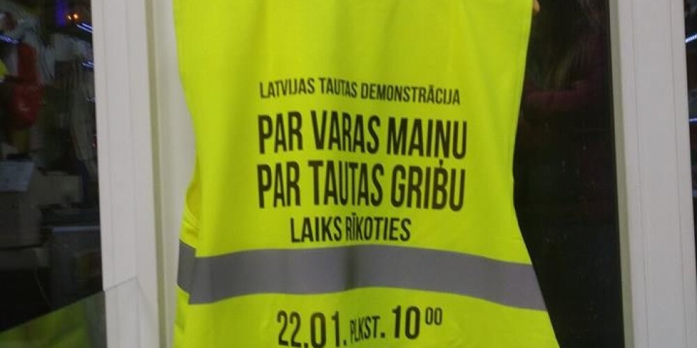 Latvijā briest dzelteno vestu nemieri? Aicina uz protestiem pie Saeimas