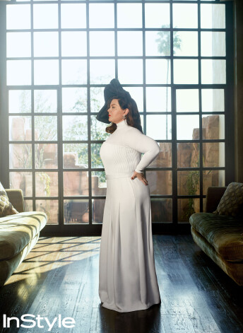 Makartija žurnāla „InStyle” fotosesijā.