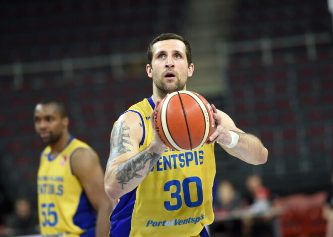 "Ventspils" basketbolisti izcīna svarīgu uzvaru FIBA Čempionu līgas mačā