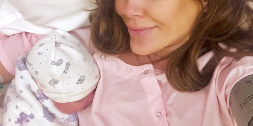 "Родила я быстро и красиво": Терешина рассказала подробности появления на свет второго ребенка
