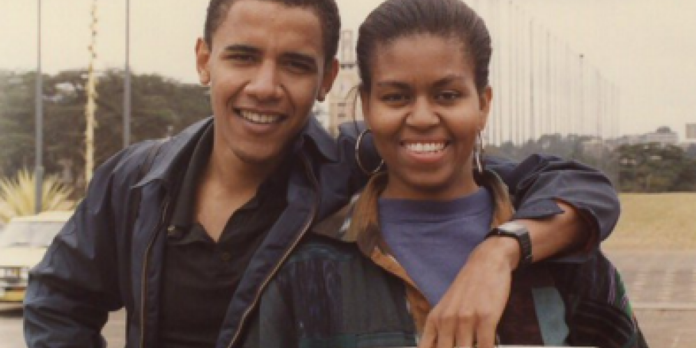 Obama sievas Mišelas dzimšanas dienā publicē sirsnīgu pagātnes foto