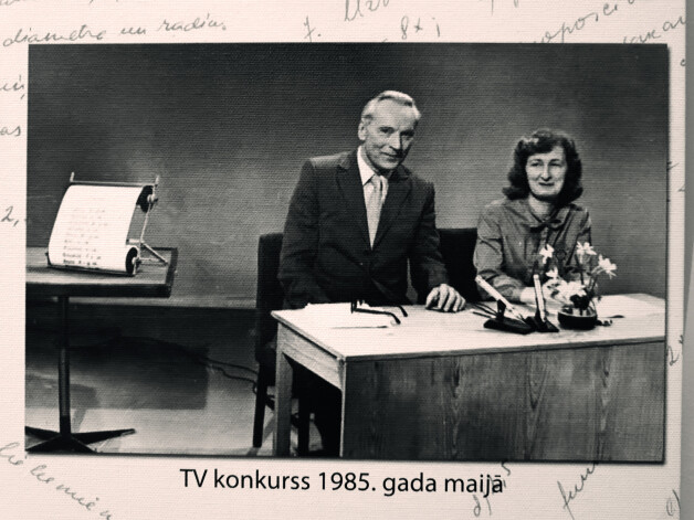 TV konkurss 1985. gada maijā.