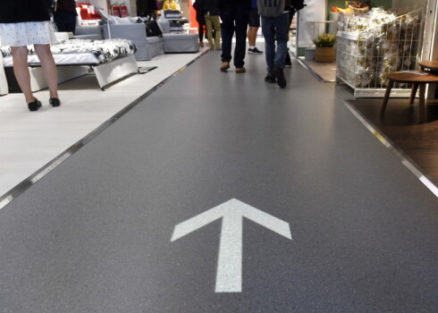 Оборот латвийского IKEA за первые два дня работы составил более полумиллиона евро