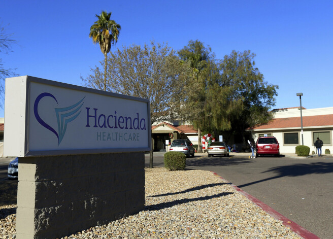 "Hacienda HealthCare" medicīnas iestāde Arizonā.