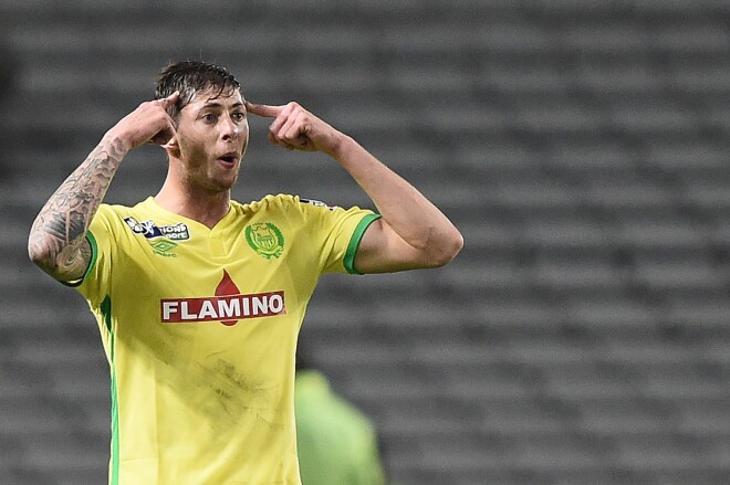 Futbolists Emiliano Sala.