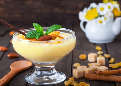 Pudiņš ar banānu krēmu 2