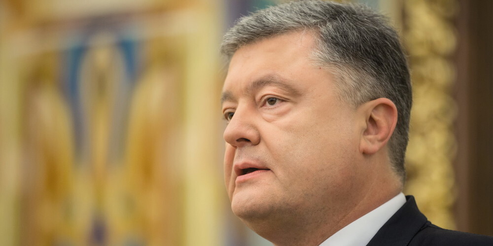 Ukrainas prezidents Porošenko paziņo par kandidēšanu uz atkārtotu termiņu
