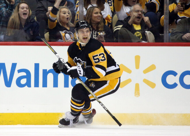 VIDEO: Bļugeram eleganti pirmie vārti NHL jau ar pirmo metienu