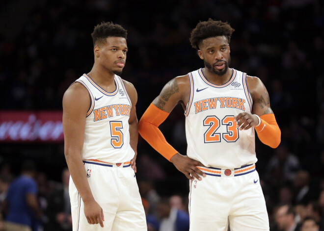 Porziņģa darījumā iegūtie basketbolisti ar zaudējumu debitē "Knicks" sastāvā