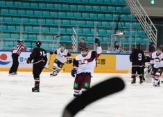 Latvijas hokeja izlase pārbaudes turnīrā Dienvidkorejā uzvar arī Japānu