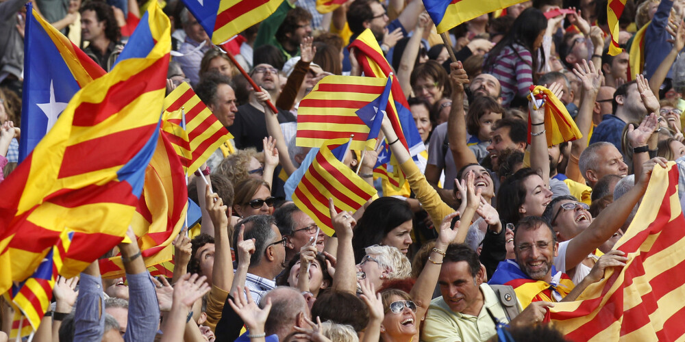 Katalāņu separātistus sāk tiesāt par 2017.gada neatkarības referendumu