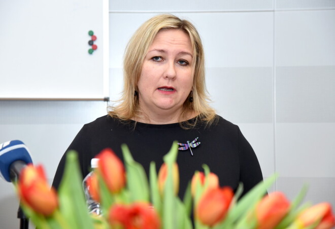 Sabiedrības integrācijas fonda Projektu nodaļas vadītāja Alda Sebre.