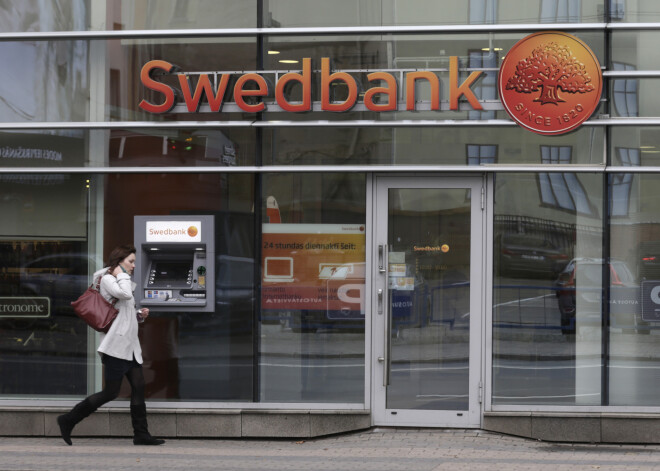 Zviedrijas TV: arī "Swedbank" varētu būt izmantota naudas atmazgāšanai