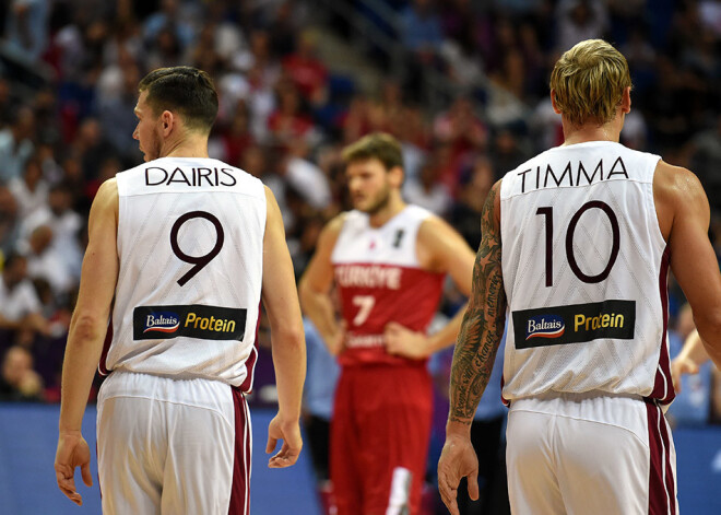 Eirolīgas klubi pagaidām oficiāli akceptējuši Latvijas basketbolistu dalību tikai spēlē Melnkalnē