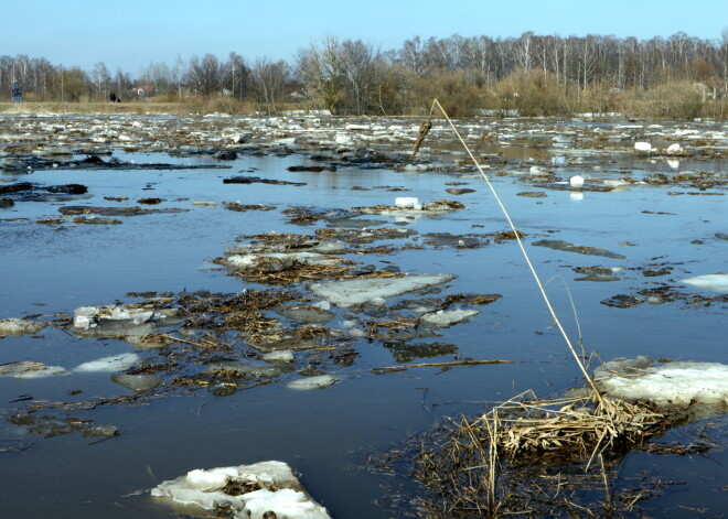 Ja laikapstākļi krasi nemainīsies, plūdi Jelgavai varētu iet secen