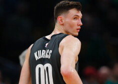 Basketbolists Rodions Kurucs.