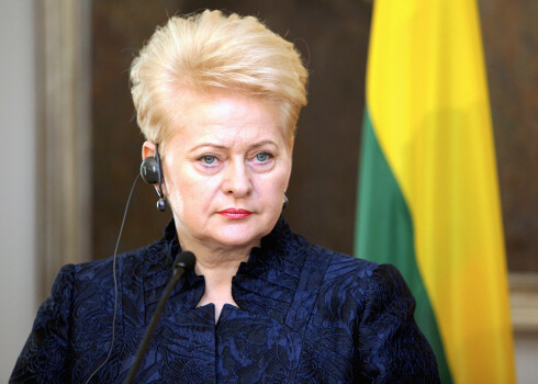 Lietuva ierosinās papildu sankcijas, ja Krievija turpinās agresīvu politiku pret Ukrainu, paziņo Grībauskaite