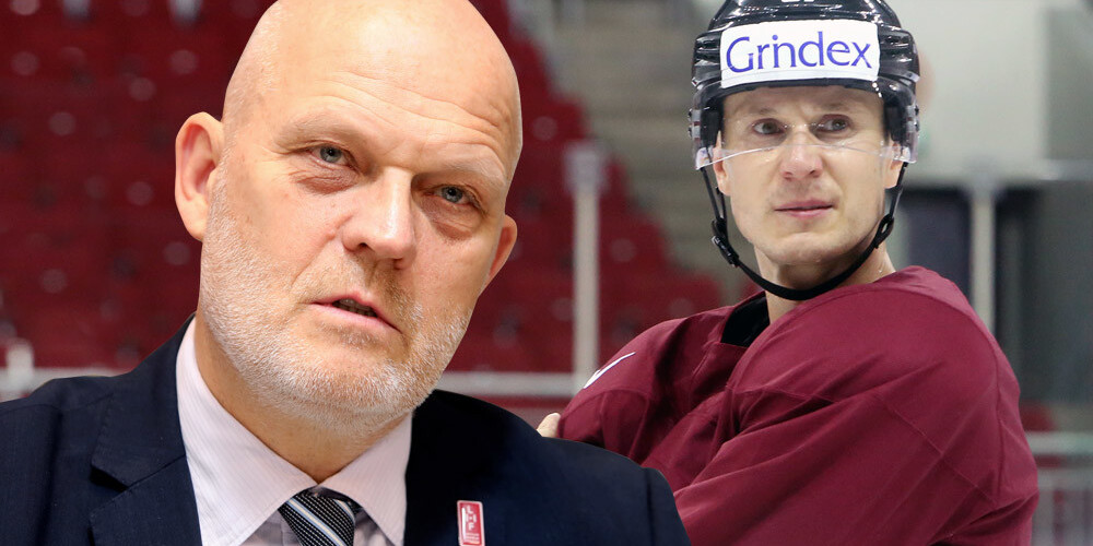 Hokejists Bārtulis grib atgriezties Latvijas izlasē; Federācija negrasās piekāpties