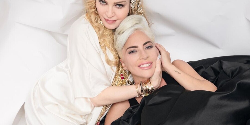 Леди Гага и Мадонна прекратили многолетнюю вражду и оказались в одной постели