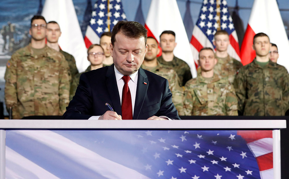Polijas ministrs pārliecināts par ASV militārās klātbūtnes pastiprināšanu