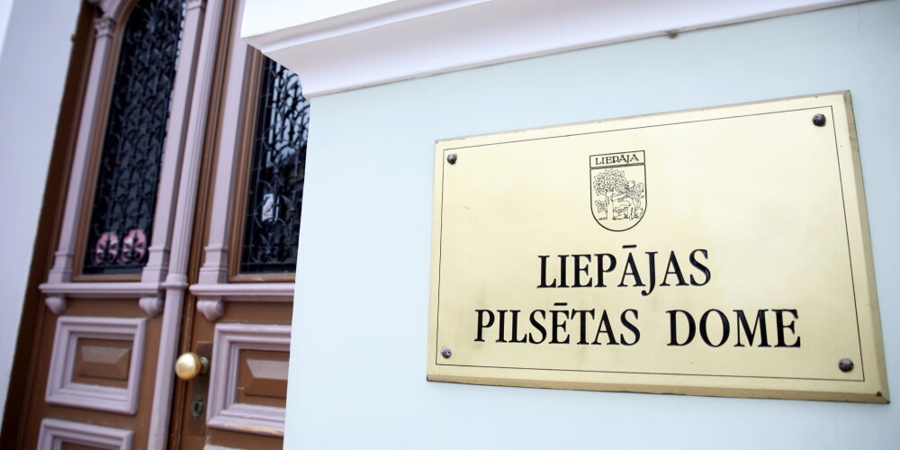 Liepājas pilsētas domes ēka.
