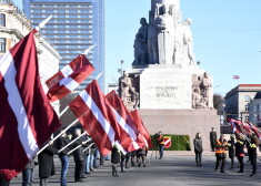 Biedrība "Daugavas Vanagi Latvijā Limbažu nodaļa" tradicionāli pieteikusi gājienu.