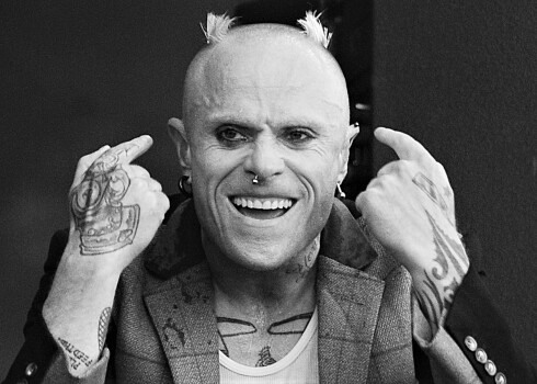 "The Prodigy" vokālists Kīts Flints.