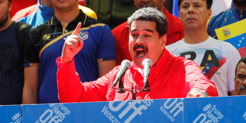 Maduro sola sakaut "jukušo mazākumu", kas vērsies pret viņu