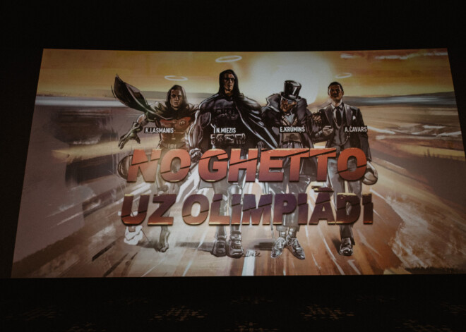 FOTO: Notikusi filmas "No Ghetto uz Olimpiādi" pirmizrāde